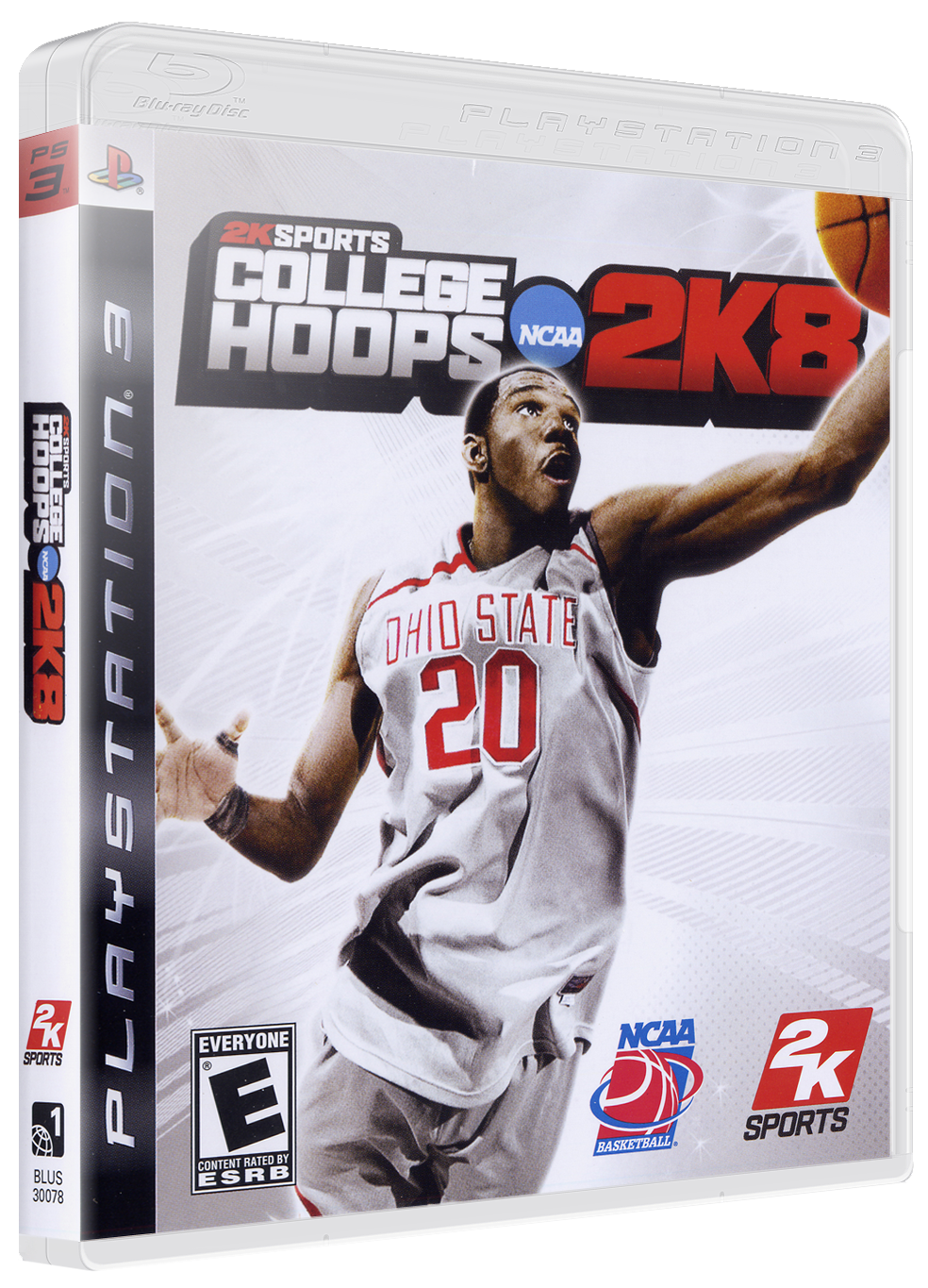 College Hoops 2K8 box art for Playstation 3
